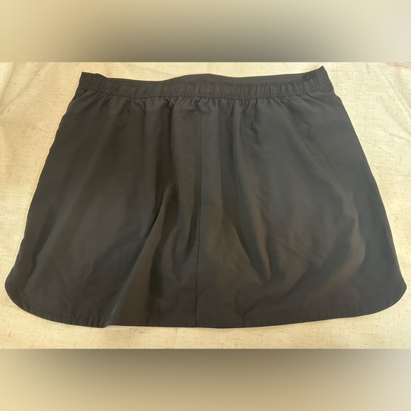 💜Free Country Black Drawstring Active Skort - Picture 3 of 10